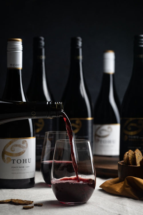 Embrace the winter season with a selection of the finest Pinot Noir wines from the Tohu range